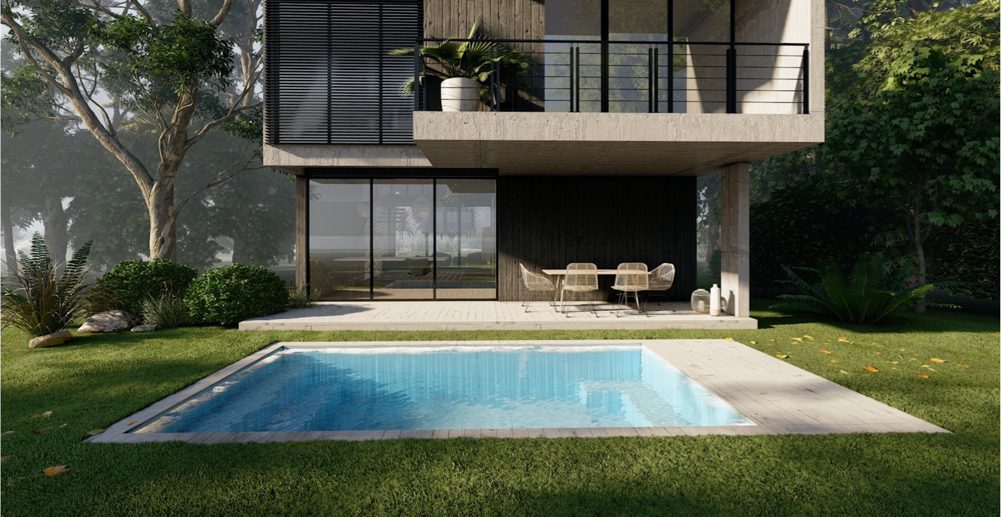 Puscina y Cubierta transitable. Todo en uno